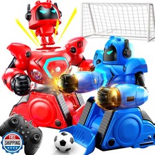 LZZAPJ 2-Pack Remote Control Fighting Robot Battle Bots Toys with