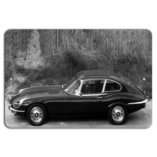 Timeless Elegance: Classic Car in Black & White
