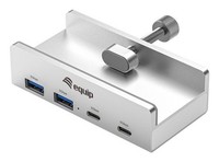 Equip 128967 Equip 4-Port-Klemm Usb-Hub->2Xusb-C/2Xusb-A 5Gbps Schwa