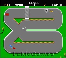 Super Sprint - Tengen NES Nintendo Game