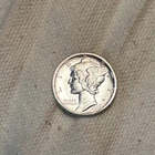 1916-S Mercury Dime 10C San Francisco Brilliant Uncirculated BU+ #SC