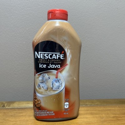 Nescafe Ice Java Coffee Syrup 470ml bottle (16 oz) | Imported from Canada