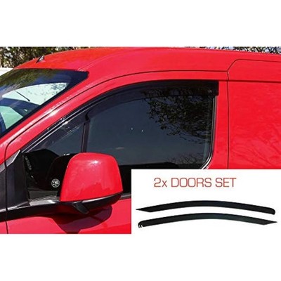 KLIMA WOW 2x Windabweiser für FORD Transit Connect 2013 2014 2015 2016 2017