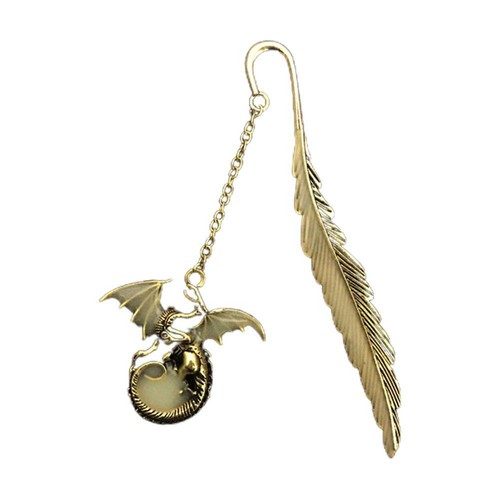 Stationery Feather Bookmarks Luminous Bookmark Metal Bookmarks Bookmark L7S4 - Picture 11 of 20