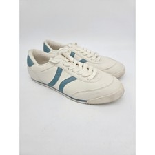 Madden NYC Women's White Blue Sneakers Size 9.5 Retro Style