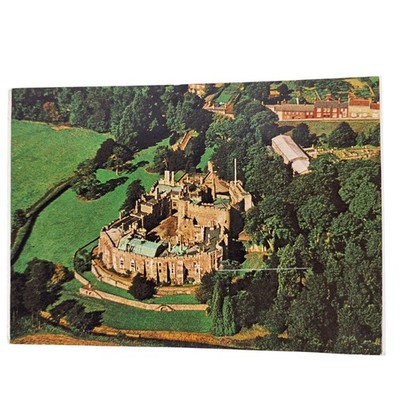 Postcard Berkeley Castle England United Kingdom Aerial View Chrome Unposted