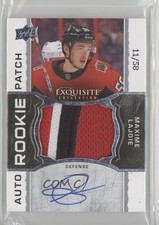 2018-19 Upper Deck The Cup Rookie 11/58 Max Lajoie Maxime #EC-ML Patch Auto 1e15