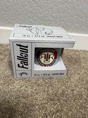 Fallout Mug Cup Red Rocket Diesel Fusion by Just Funky