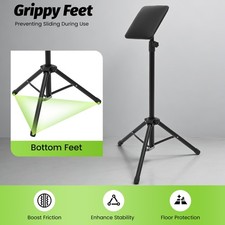 Tattoo Arm Rest With Soft Sponge Pad metal Foldable Stand  Non-slip Footpads