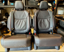 Toyota Sienna Seats 2025-2026 Black Leather Red Trim 2nd Row Seats 7passenger Toyota Sienna Seats 2025-2026 Black Leather Red Trim 2nd Row Seats 7passenger