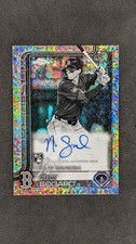 NICK SOGARD 2025 Topps Chrome Update Rookie Auto Black White Diamond Red Sox