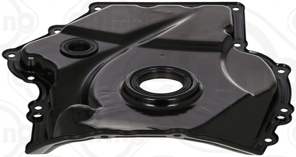 1X Elring 231.851 SteuergehäUsedeckel FüR VW Porsche Audi Skoda Seat-image