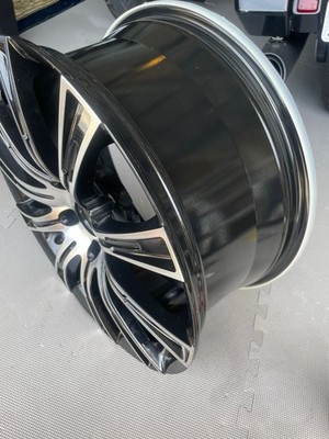 Brand new 18 inch König rim, Black/silver With Konig Box. Lug pattern 5 x 114.3 