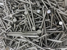 5 Lbs. ~ 2-1/2" Long Split-Proof Siding Nails - Ring Shank ~ Stainless Steel