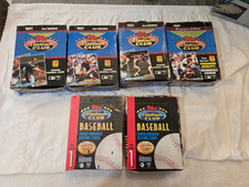 6x Topps Stadium Club Baseball Boxes (1991, 1993 Series 1 & 2)