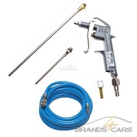 BGS 3215 Druckluft Ausblaspistole + 3250 Druckluft Pressluft Pistole Schlauch