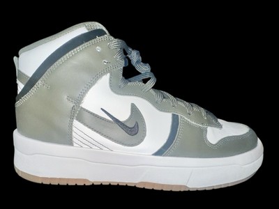 NIKE Dunk High Up  Cargo Khaki  Size 10.5W Tried on 1 time- Replacement Nike Box