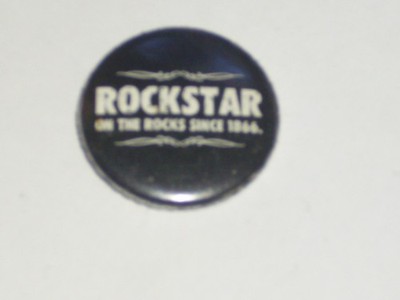 Buttons Rockstar, 1 Stück - Pin Anstecknadel