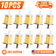 10 Pack 516 Universal Inline Fuel Filters For Cars Trucks Tractors Motorcycles