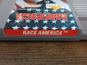 Race America (Nintendo NES) Authentic - Game Only - Tested - Very Clean!