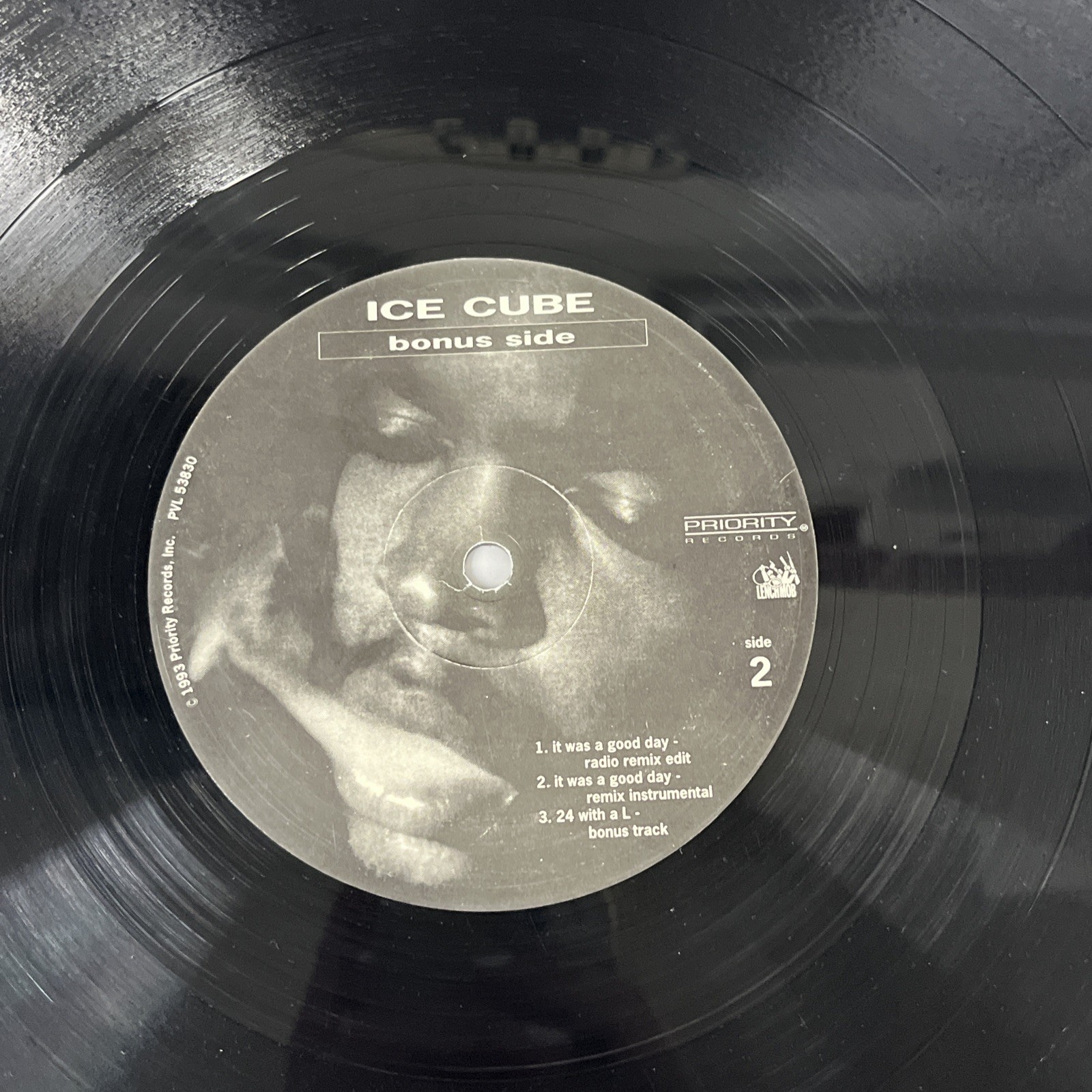 1993 - ICE CUBE - CHECK YO SELF FEATURING DAS EFX - PRIORITY RECORDS OG SHRINK 