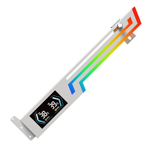 Grafikkartenhalterung ARGB 5V 3PIN Computer Grafikkarten VGA-Halterung A5G47103 - Afbeelding 2 van 6
