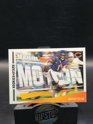 2023 Panini Rookies & Stars Man in Motion Justin Fields #MM-20 BEARS