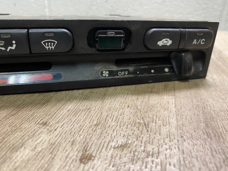 INTERRUPTOR UNIDAD DE CONTROL DE CLIMA CALENTADOR AIRE ACONDICIONADO HONDA PRELUDE OEM 05-10 Foto 3 de 4