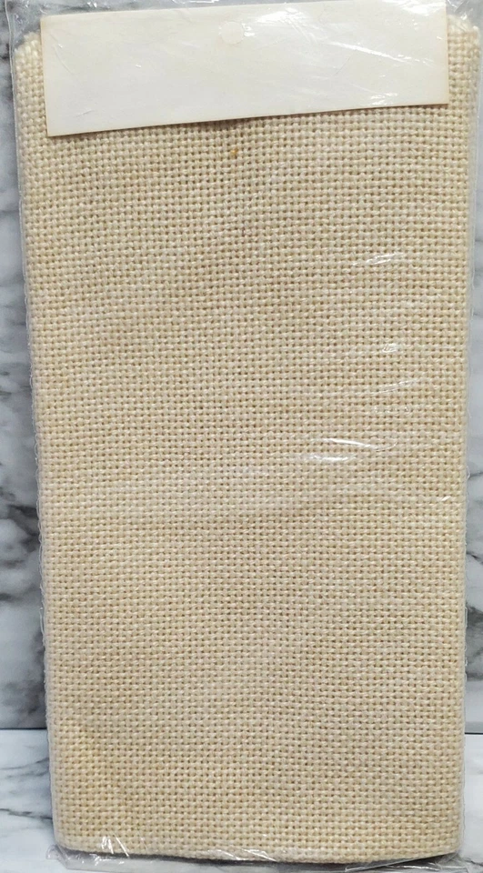 Zweigart Cross Stitch Canvas 14 Count 18x18 West Germany Norden Crafts Beige New - Image 2 of 4