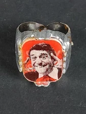 Vintage Vari-Vue Flicker Soupy Sales Ring Linticular 1960s Collectible Toy RARE