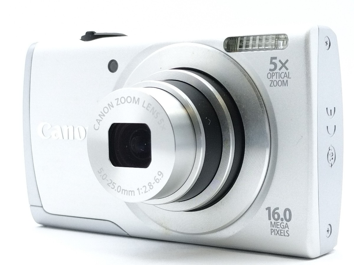 Canon PowerShot A2600 16.0MP Digital Camera - Silver for Canon PowerShot A2600 16.0MP Digital Camera - Silver for