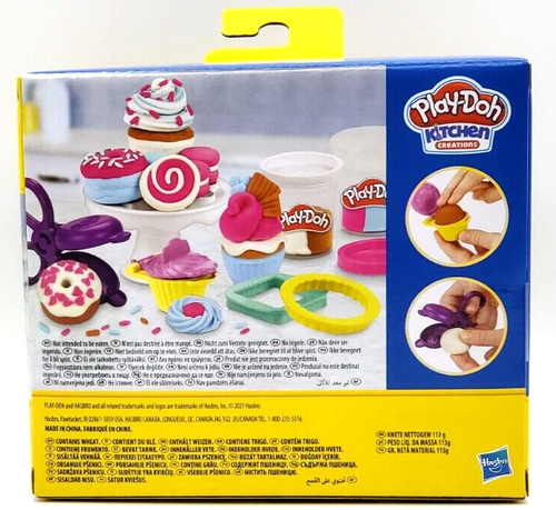 Play-Doh Creazioni Cucina Lil' Sweet Playset con 2 Doh Doh Doh Doh Dual-Color Nuovo con scatola - Foto 2 di 5