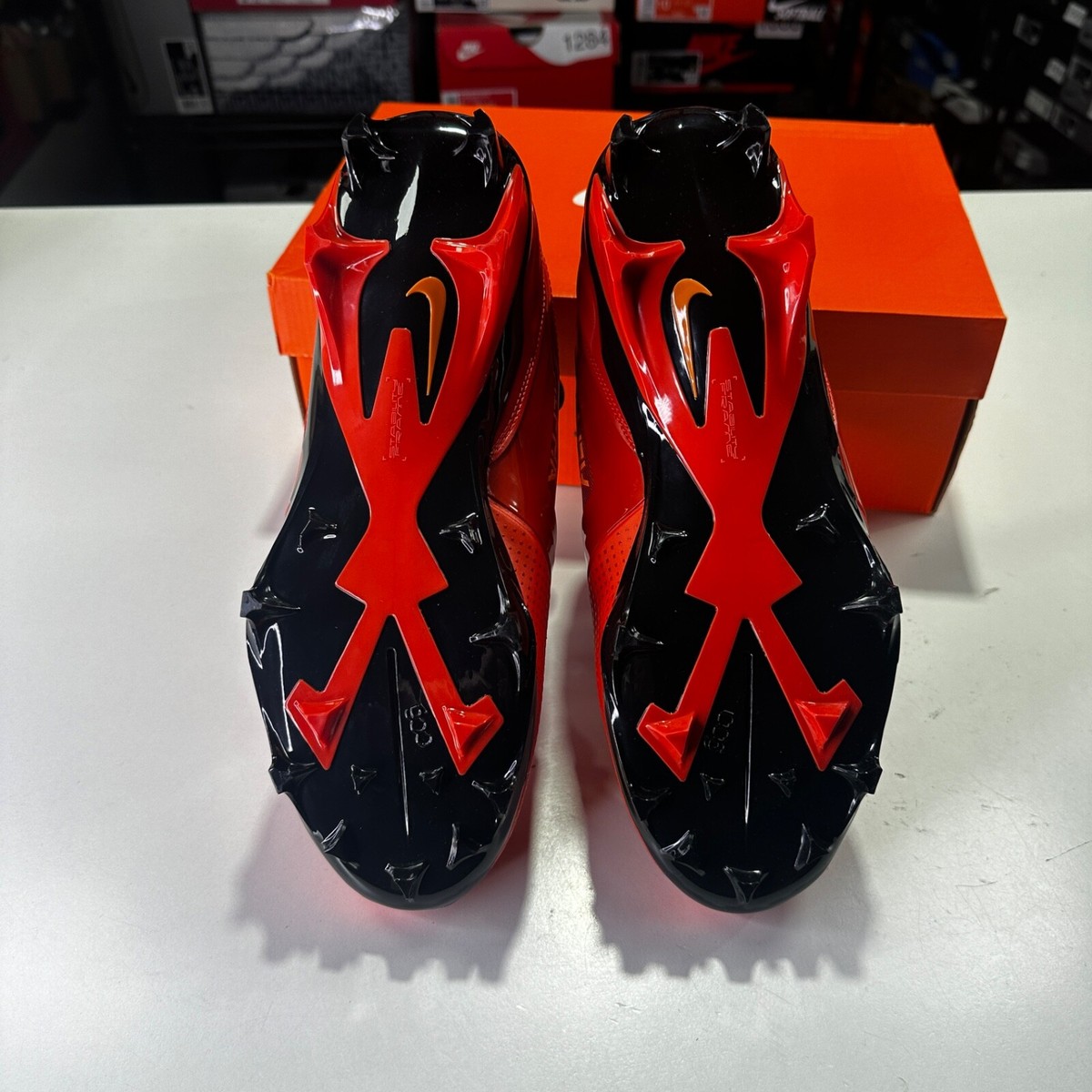 Nike Alpha Menace 4 Pro Nrg Picante Red-Black Football Men Size 8 FQ3984-600 New Nike Alpha Menace 4 Pro NRG Picante Red Black Football  main image 4