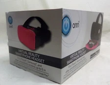 New ONN Pink Virtual Reality VR Smartphone Headset for Apple/Android Great Gift!