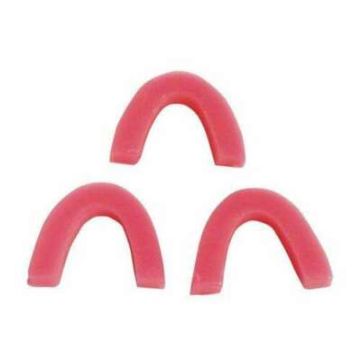 Dental Lab Bite Registration Wax Pink Curved 1000gr