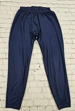 Patagonia Capilene Vintage Pants Blue Base Layer USA Made Ski Hiking Y2K MENS XL