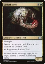 MTG UC REGULAR - 2X2: NM - LOTLETH TROLL 245/331