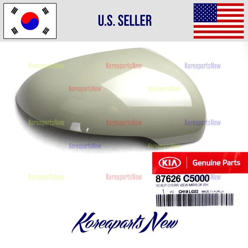 View Mirror Scalp Cover Cap Right PASSENGR 87626C5000 fits Kia Sorento 2016-2020