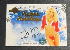 Benchwarmer Holiday Archive 2012 Autograph Gold Foil Talor Marion 13/25