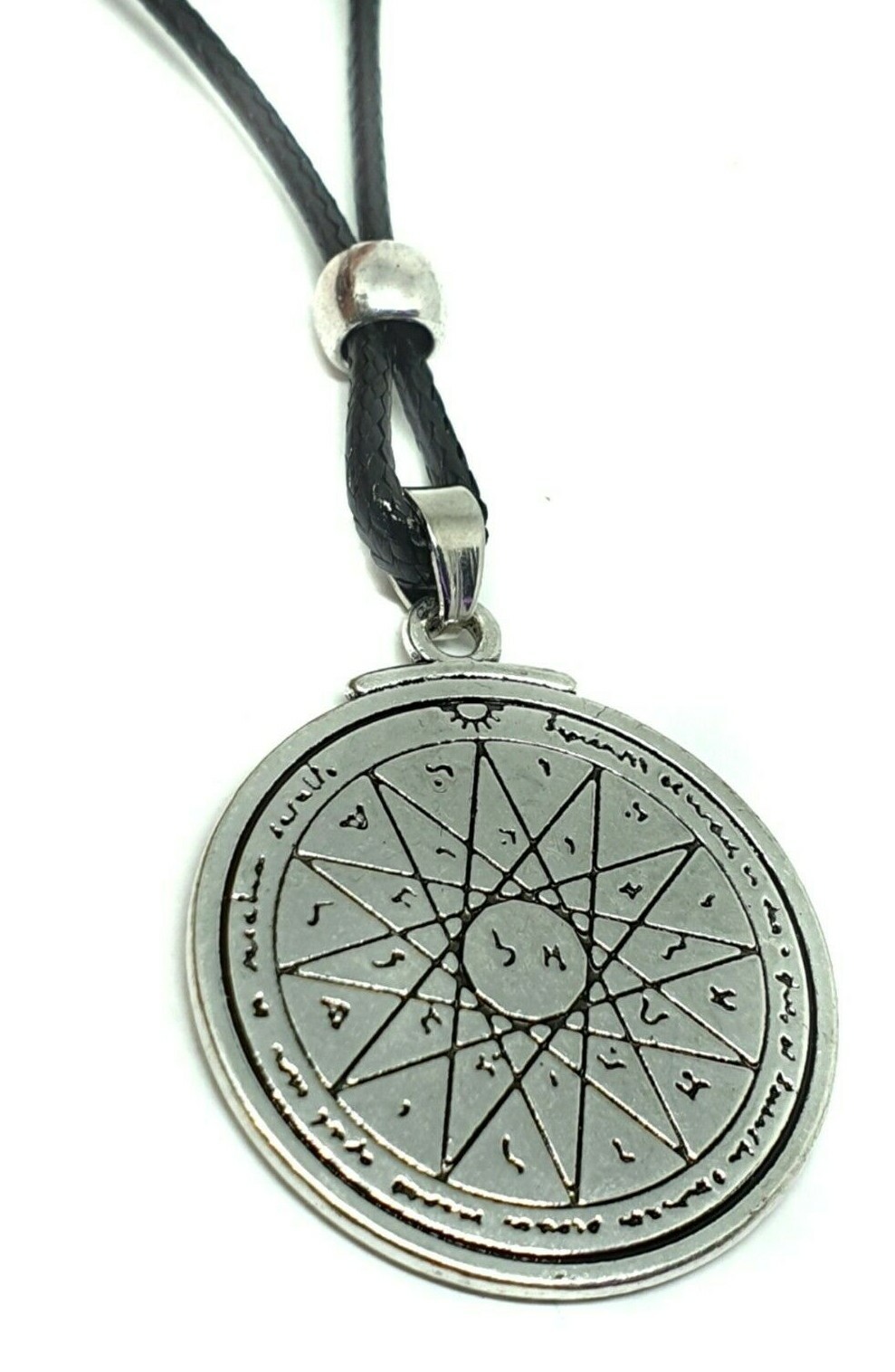 4th Pentacle Of Mercury Necklace Pendant Talisman For Wealth Key Of Solomon