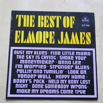 ELMORE JAMES The Best Of UK vinyl LP Sue Records ILP 918 1965 Ex/Ex