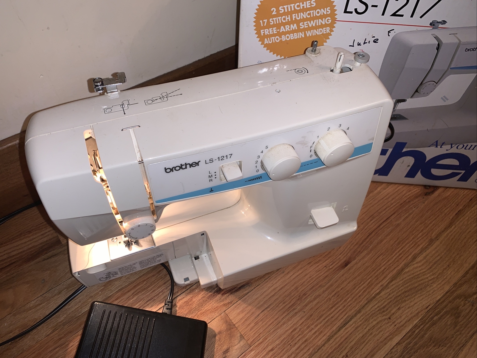 Brother Ls-1217 Mechanical Sewing Machine For Sale Online | Ebay