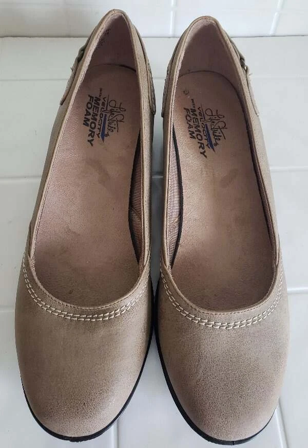 Lifestride velocity memory foam flats shop