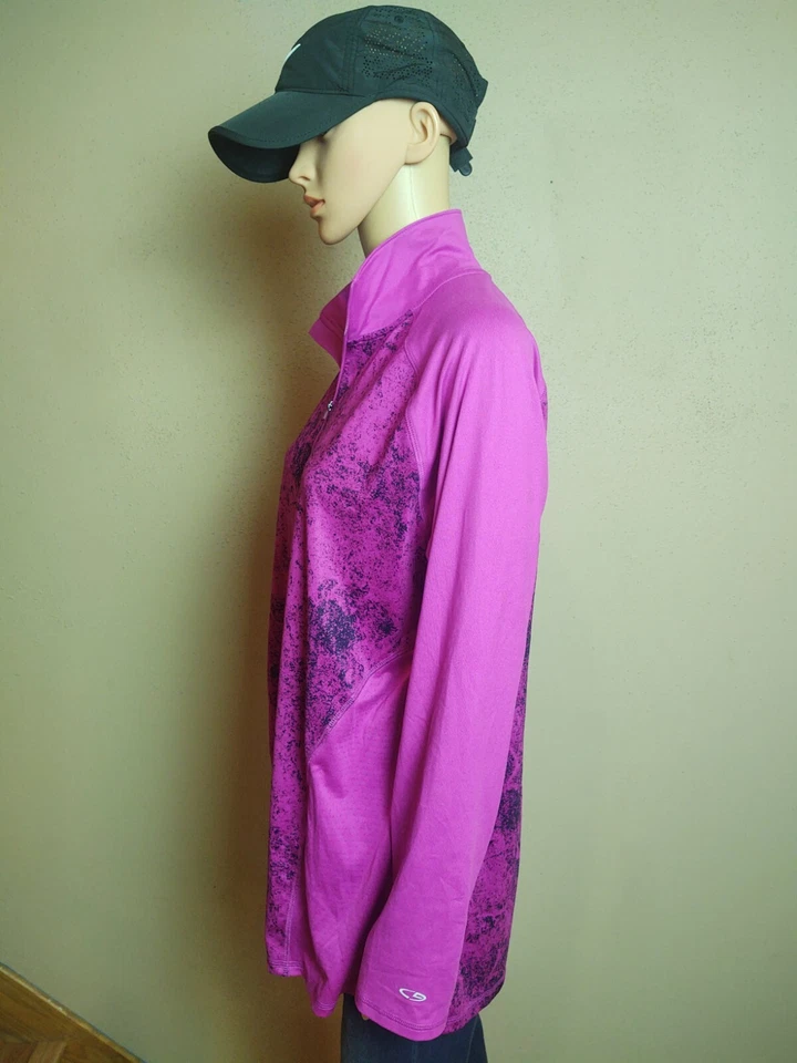 C9 Champion Berry 活性长袖半拉链套头衫 尺寸 XXL/TTG。 C10 保修和延长保修 — 第 4/4 张图片