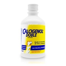 CALCIGENOL DOUBLE SYRUP - DIETARY SUPPLEMENT - CALCIUM  PHOSPHORUS - 340 ML