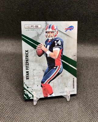2010 R&S Ryan Fitzpatrick /10 LONGEVITY GREEN SSP No. 17 (10/10) LOTL BOOKEND  