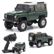NEW Kyosho MINI-Z 4×4 Series RTR Land Rover Defender 90 Crawler Green