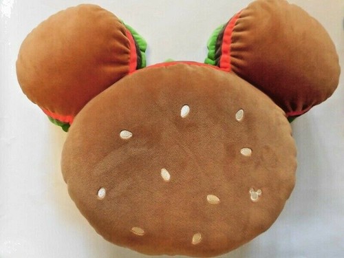 Tokyo Disney Resort Burger Cushion Mickey Plush Pillow Big Hamburger Shape Ebay
