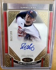 2024 Topps Tier One Sonny Gray Advanced Stats Auto /199 Twins