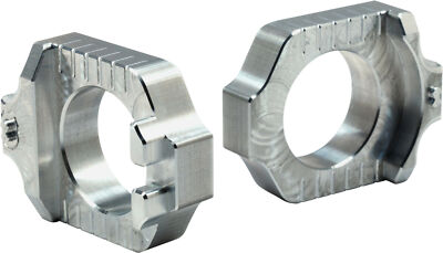 Works Connection Elite Axle Blocks 17-325 Silver